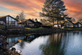 Sandmartin Lodge a lakeshore haven at Pine Lake Resort